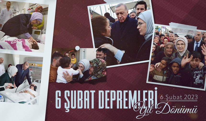 6 Şubat’ın Yıl Dönümünde Emine Erdoğan’dan Anma Paylaşımı