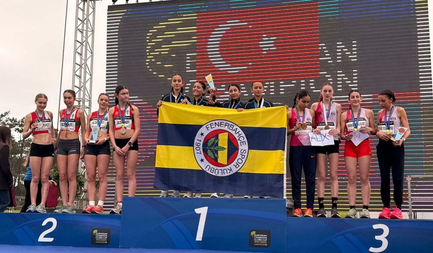 Fenerbahçe Kros Takımı Avrupa’dan 3 Madalyayla Döndü