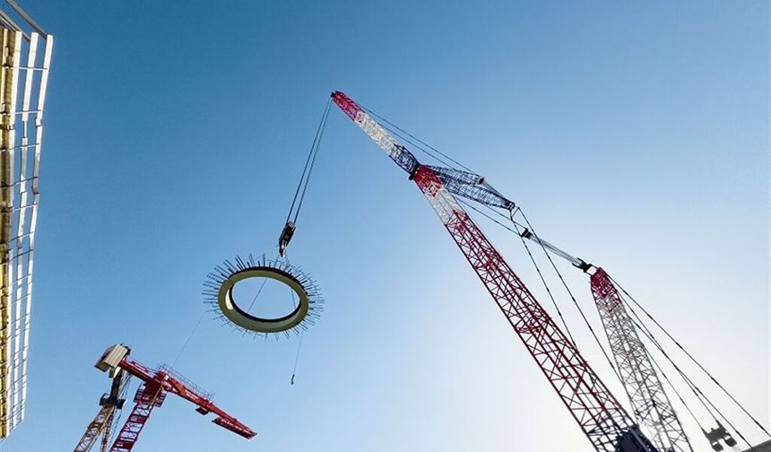 Akkuyu NGS’nin 4’üncü ünitesinde yeni montaj