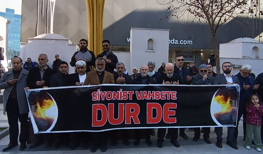 Batman’da İsrail Ve ABD Karşıtı Gösteri Düzenlendi