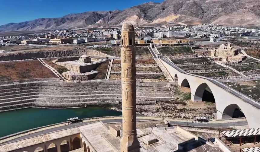 Hasankeyf'in Tarihi Dokusu Ve Manzarası Dronla Görüntülendi
