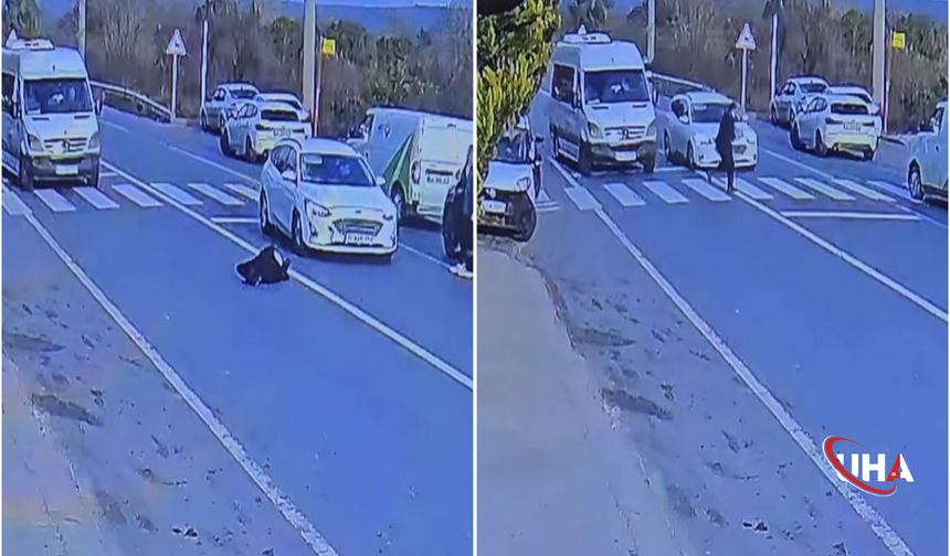 Yaya Geçidinde Hatalı Sollama Kazası