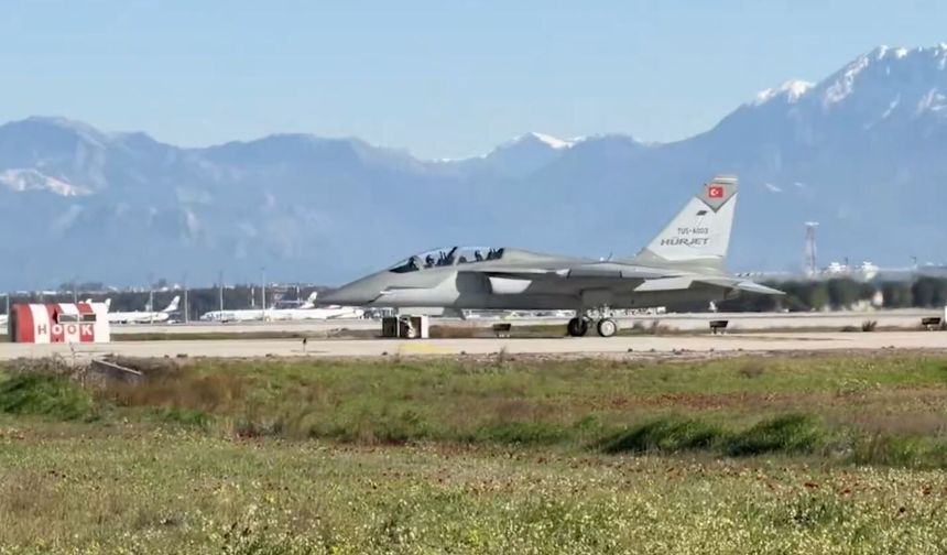 Hürjet Antalya'daki Testlerinden Başarıyla Geçti