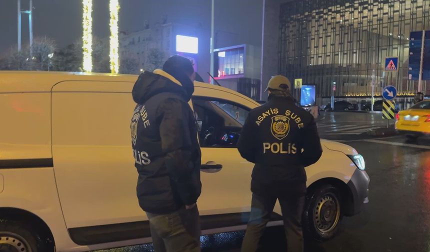 Taksim Ve Kadıköy’de Helikopter Destekli Huzur Denetimi