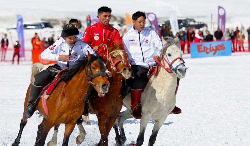 Kökbörü Oyunları Erciyes 2026’, Erciyes Dağı Tekir Yaylası’nda Düzenlendi