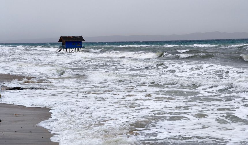 Meteoroloji'den Kuzey Ege'de Fırtına Uyarısı