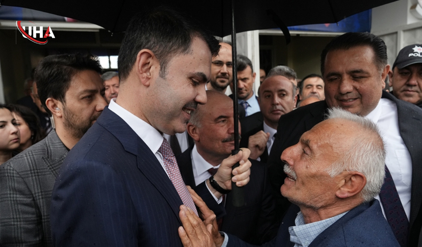 Şehit Babası Sadık Uslu Bakan Kurum'a Teşekkür Etti