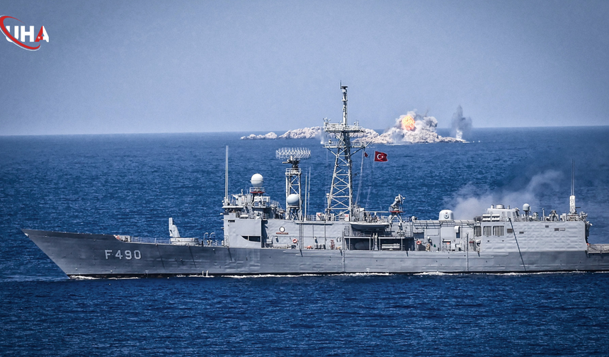 Mavi Vatan-2026 Tatbikatı'nda Silahlar Ateşlendi