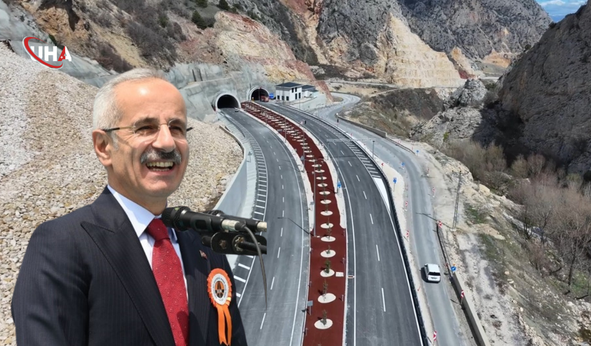 Bakan Uraloğlu: Çorum-Laçin Yolu ve Kırkdilim Tünelleri Açılıyor