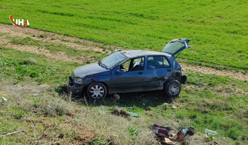 Konya'da İki Otomobilin Çarpıştığı Kazada 6 Yaralı
