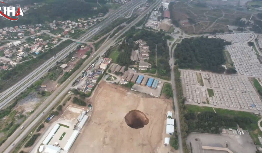 Hatay’da Dev Obruk Büyüyor: Çapı 60 Metreyi Buldu