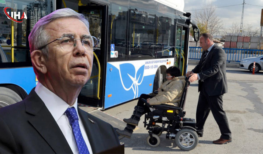 Mansur Yavaş'ın Ankara'sı: Engelli Vatandaş Engeli Aşamıyor