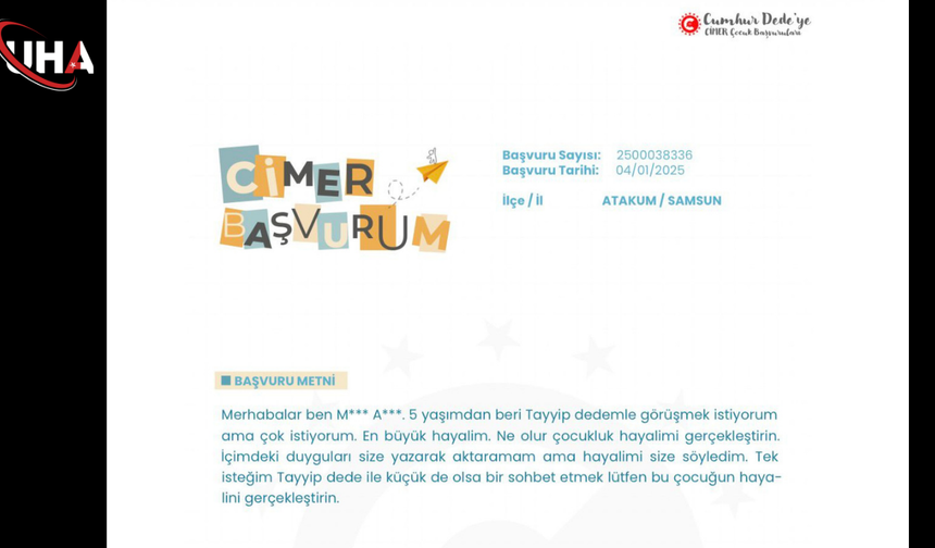 Devletin "En Minik" Danışmanları: Çocuklardan CİMER’e Talep ve Proje Yağmuru