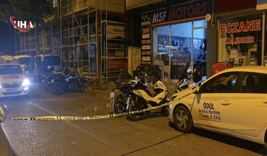Ümraniye’de Bir İş Yerine Kurşun Yağdırıldı