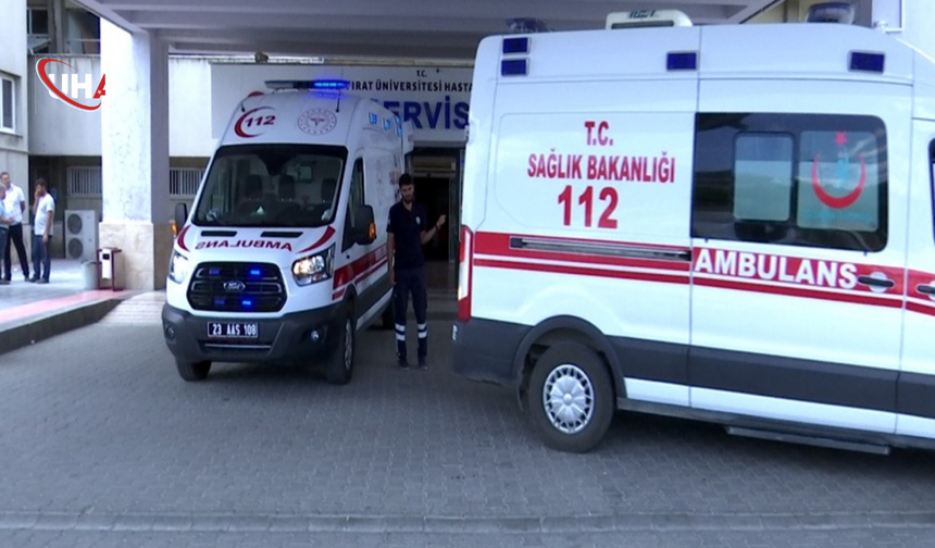 Elazığ’da İnşaatta İskele Çöktü: 4 İşçi Yaralandı