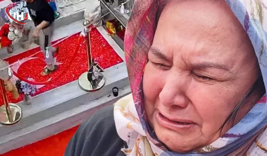 Polis Sude'nin Mezarına Çirkin Saldırı