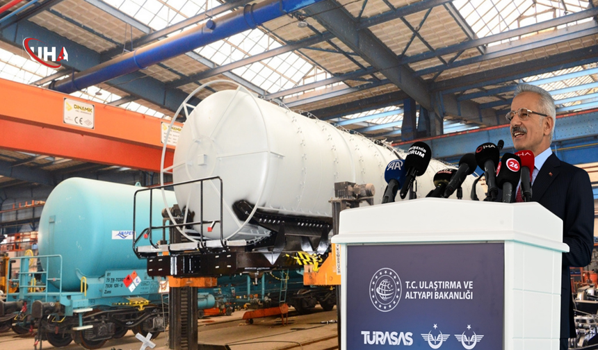 Bakan Uraloğlu: TSK İçin 41 Yeni Yük Vagonu Üretilecek