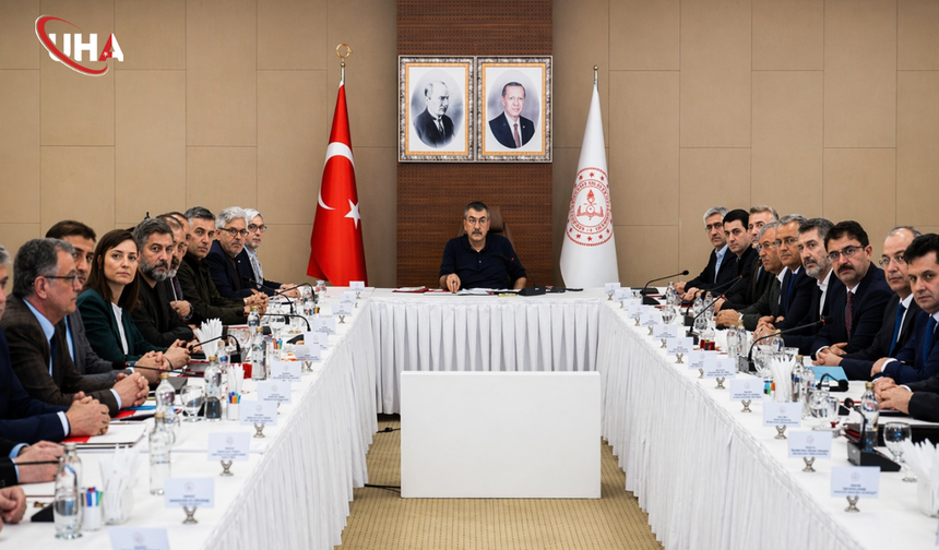 Bakan Tekin Başkanlığında MEB Birim Amirleri Toplantısı Yapıldı
