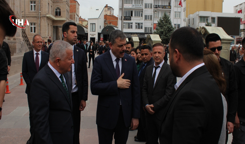 Bakan Mustafa Çiftçi Aksaray’da: Valilik ve Belediye ile Temasta