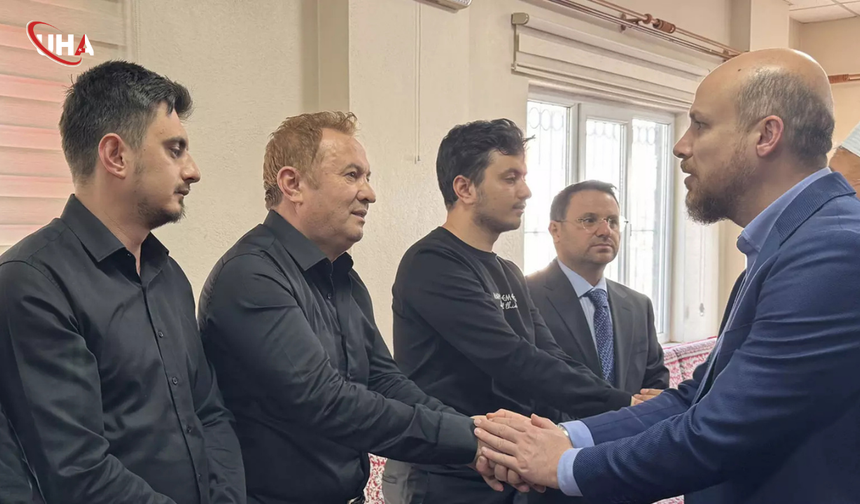 Bilal Erdoğan'dan Şehit Öğretmen Ayla Kara'nın Ailesine Taziye Ziyareti