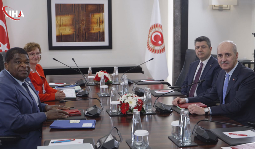 Kurtulmuş, PAB Genel Sekreteri Chungong ve Genel Kurul Sekreteri Jabre ile Görüştü