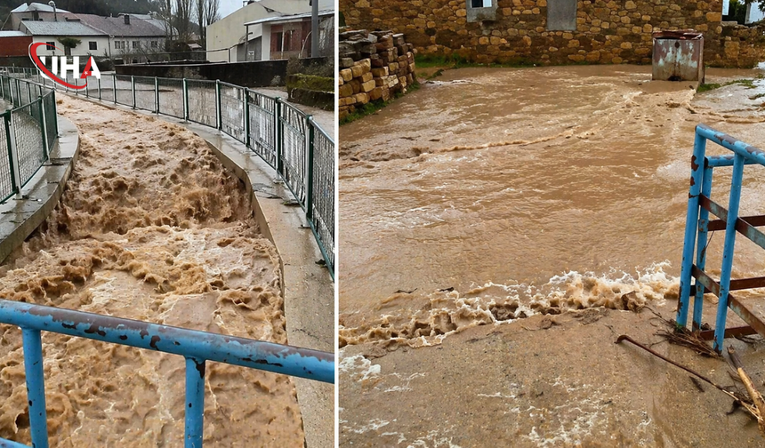 Sivas'ta Sağanak Sonrası Irmak Taştı: Tarım Arazileri Sular Altında Kaldı
