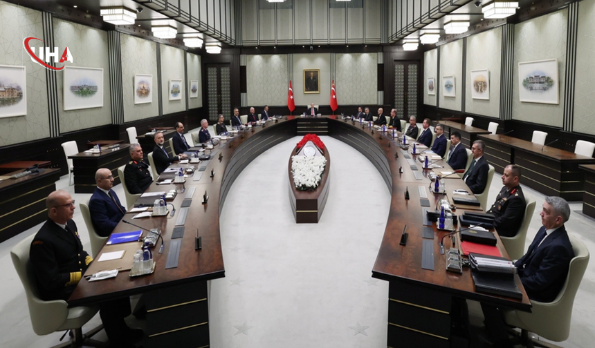 Milli Güvenlik Kurulu Toplandı: Masada Kritik Maddeler Var
