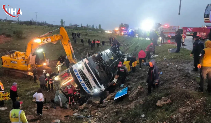 Malatya’da Yolcu Otobüsü Devrildi: 4 Ölü, 40 Yaralı