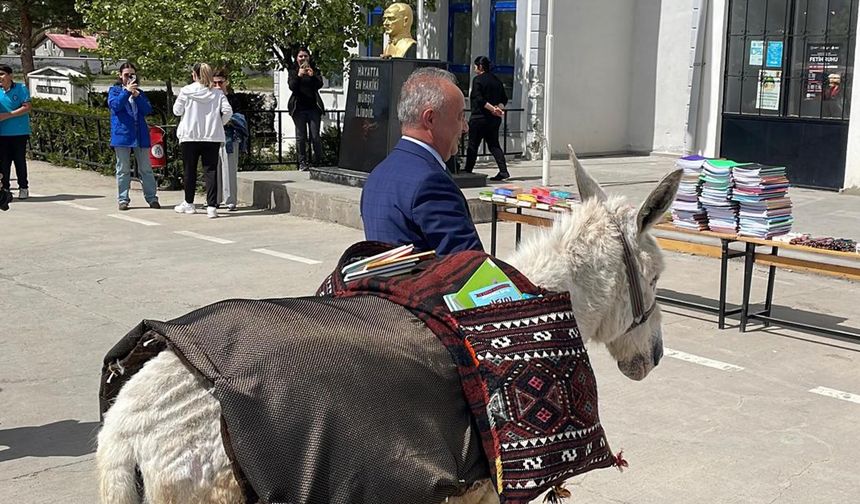 Eşekle Gelen Dostoyevski İle 16 Bin Çocuğa Erişim Sağlandı