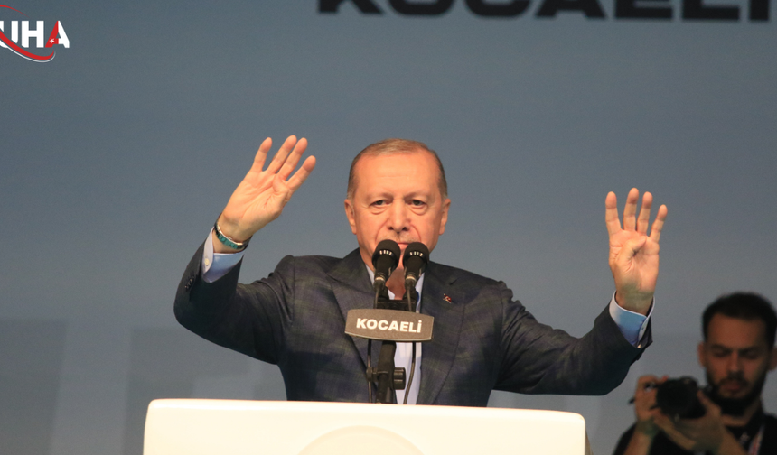 Kocaeli’de Gençlere Seslenen Erdoğan’dan Birlik ve Umut Vurgusu
