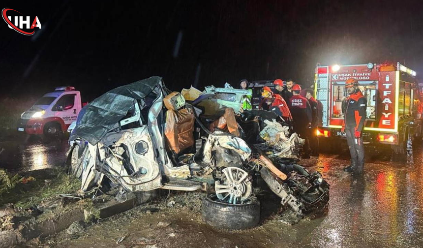 Uşak-İzmir Yolunda Zincirleme Facia: 7 Aracın Karıştığı Kazada Can Pazarı