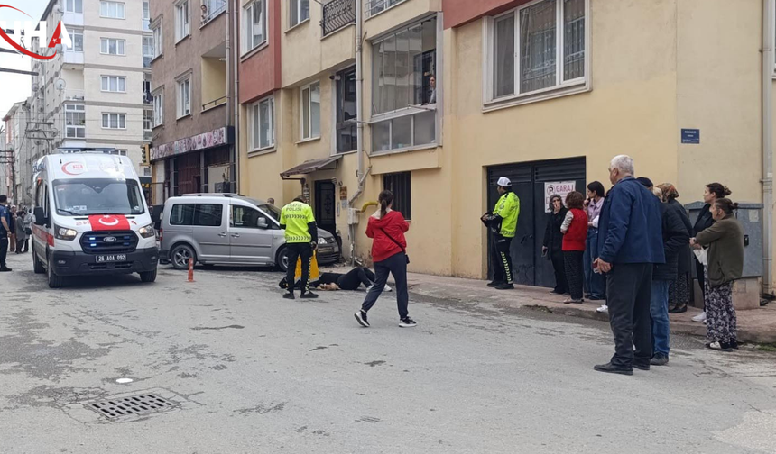 Eskişehir’de Feci Kaza: Bir Kişi Duvarla Araç Arasında Sıkıştı