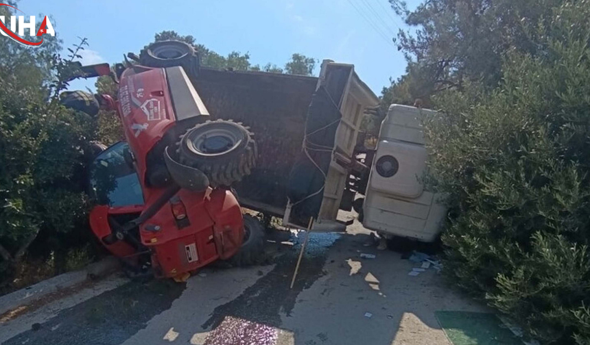 Muğla Bodrum’da Kaza: Araçta Sıkışanlar Kurtarıldı