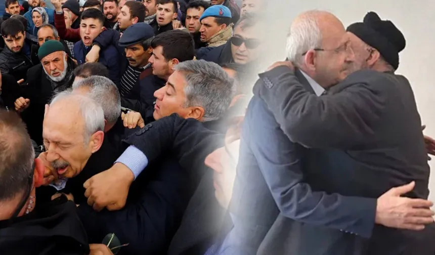 Kılıçdaroğlu, Kendisini Şehit Cenazesinde Linç Etmek İsteyen Karakoç'la 7 Yıl Sonra Helalleşti