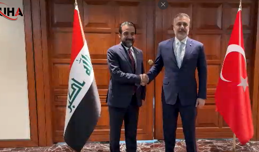 Dışişleri Bakanı Fidan, Muhammed Halbusi ile Bir Araya Geldi