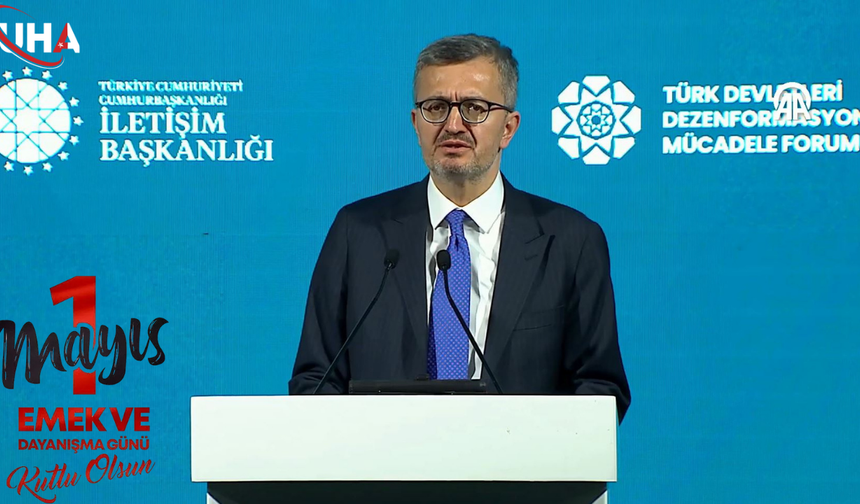 İletişim Başkanı Duran'dan 1 Mayıs Mesajı:Alın Teri Yarınlarımızın Temelidir