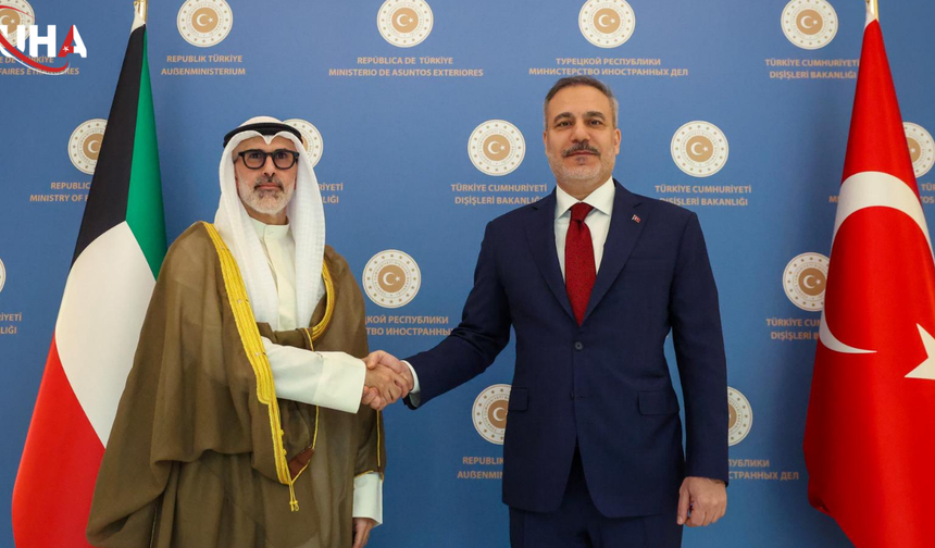 Ankara'da Önemli Zirve: Bakan Fidan Kuveytli Mevkidaşını Ağırladı