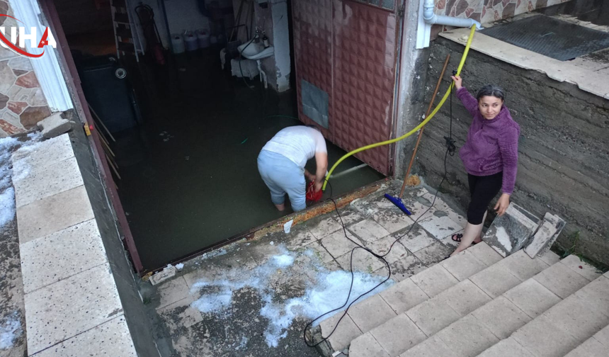 Zile’de Kriz Dolu Akşam: Sağanak Yaşamı Olumsuz Etkiledi