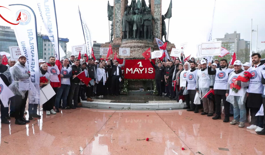1 Mayıs’ta Taksim’de Devlet Memurları Sesi: Osman Kaya’dan 3600 Ek Gösterge Çıkışı