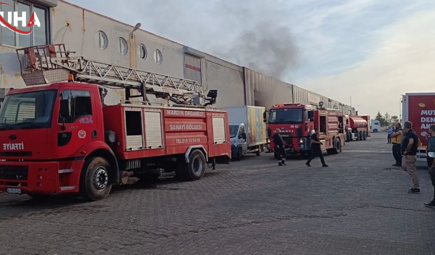 Kızıltepe’de Korkutan Yangın