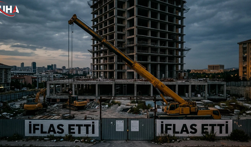 Başkentte Milyarlık Projelerin Sahibi İflas Etti
