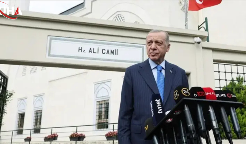 Cumhurbaşkanı Erdoğan: Hz. Ali Camisi’nde Cuma Namazı Ve Vatandaş Buluşması