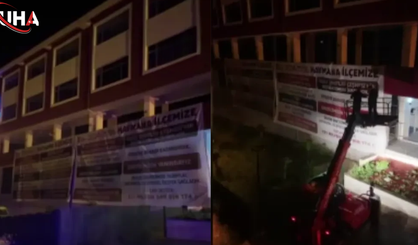 Ankara'da CHP'li İki Belediye Arasında Pankart Savaşı