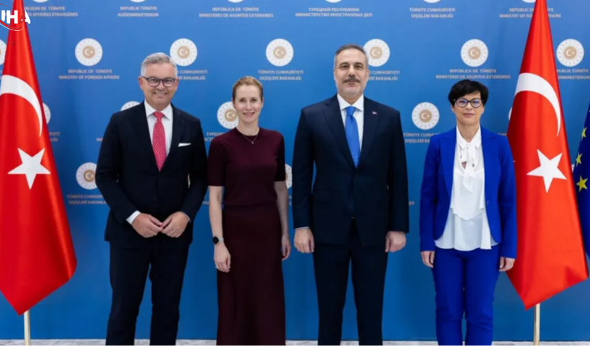 Hakan Fidan Üst Düzey AB Yetkilileriyle Ankara'da Görüştü