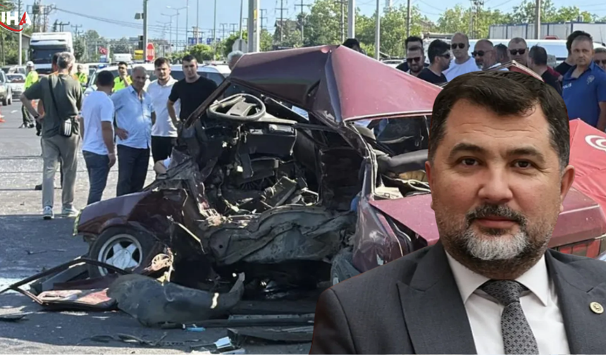 AK Parti'li Vekil Ercan Öztürk Kaza Yaptı: 1 Ölü, 2 Yaralı