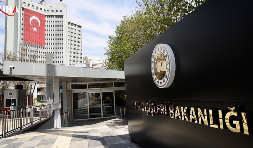 Dışişleri Bakanlığı Mescid-i Aksa’daki Bayrak Provokasyonunu Kınadı