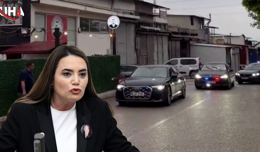 İYİ Partili Ayyüce Türkeş'in Çakarlı Kokoreç Keyfi