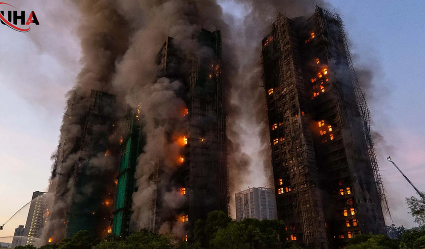 Hong Kong'u Sarsan Yangında İddianame: 168 Kişinin Ölümü İçin 25 Suçlama