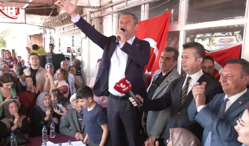 Özgür Özel'den Çavdır'da Çıkış: Partimizi Elimizden Almak İstiyorlar