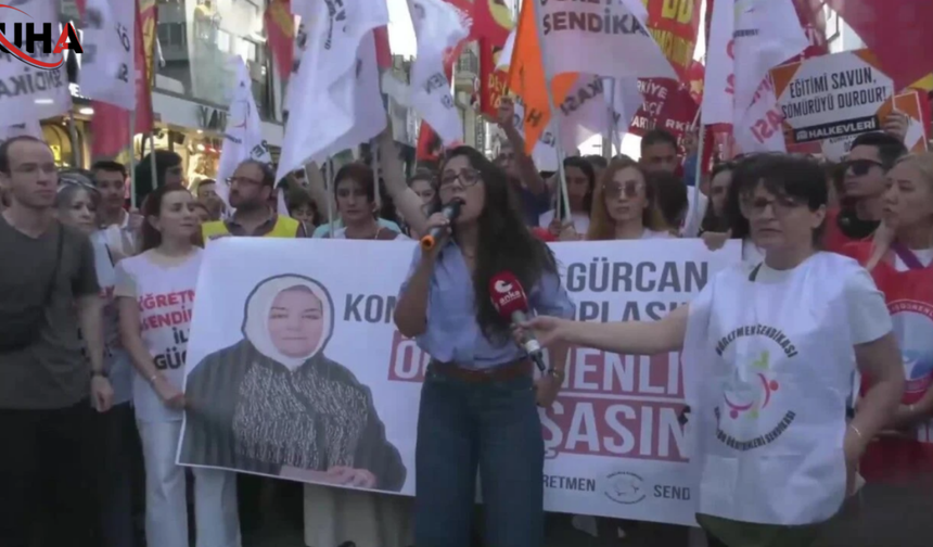 Öğretmenlerden Bakırköy'de Taban Maaş Ve Atama Çağrısı